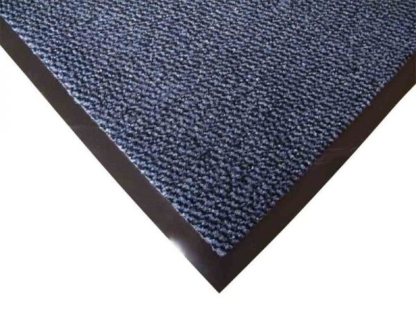 Schmutzfangmatte, 120 x 180 cm, blau/schwarz meliert