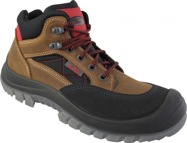 SHERPA, Sicherheitshochschuhe braun, EN 20345-S3