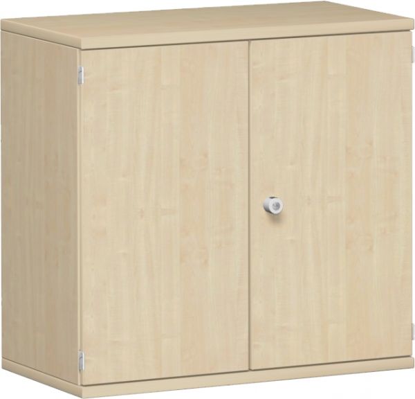 Flügeltürenschrank, 80x42x77cm, Ahorn