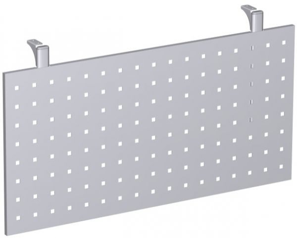 Knieraumblende gelocht für 90° Verkettungsplatten, Silber