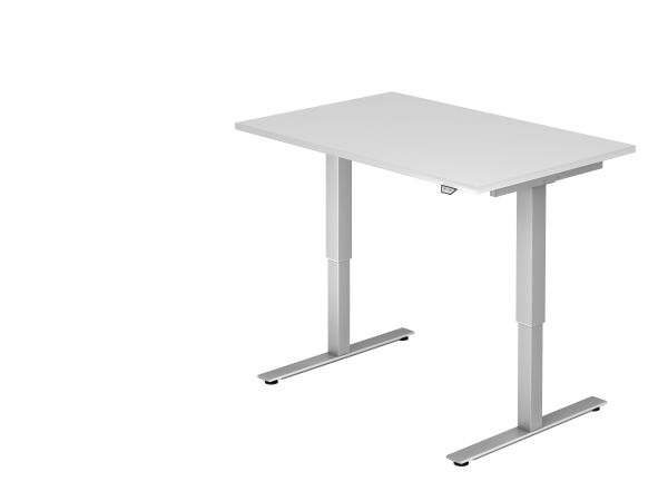 Sitz-Steh-Schreibtisch elektrisch 180x80cm Weiß