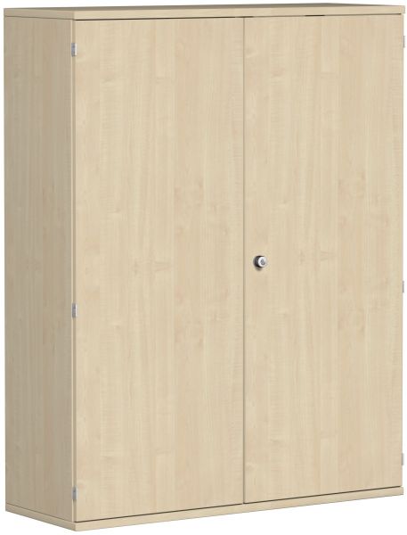 Garderobenschrank mit ausziehbarem Garderobenhalter, 120x42x154cm, Ahorn