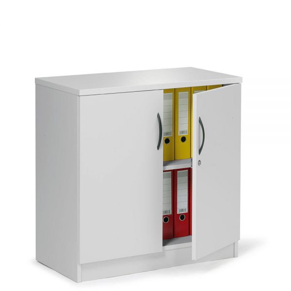 Flügeltürenschrank MULTI M 80x80x42 cm, Lichtgrau