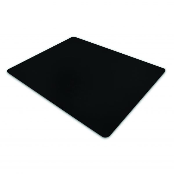 Bodenschutzmatte aus Vinyl, 78 x 118 cm, schwarz
