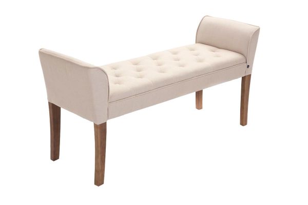 Chaiselongue Cleopatra, antik-hell, creme