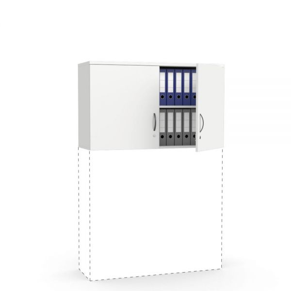 Flügeltüren-Aufsatzschrank MULTI M 120x71x42 cm