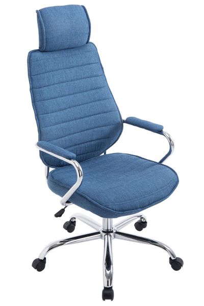Bürostuhl Rako Stoff, blau