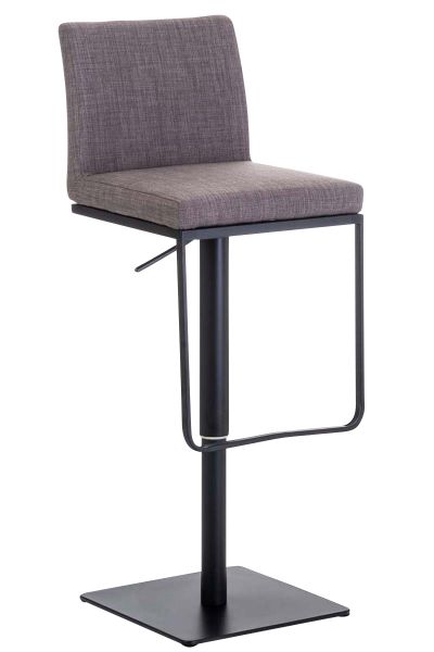 Barhocker Panama B Stoff, grau