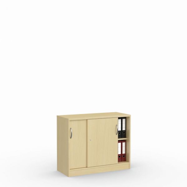 Schiebetürenschrank MULTI M 100x80,5x42 cm, Buche