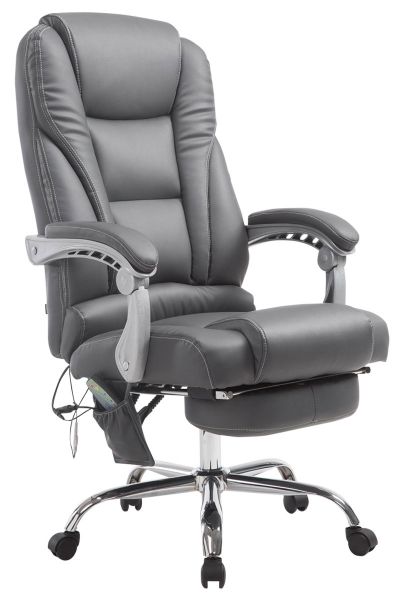 Bürostuhl Pacific mit Massagefunktion, grau