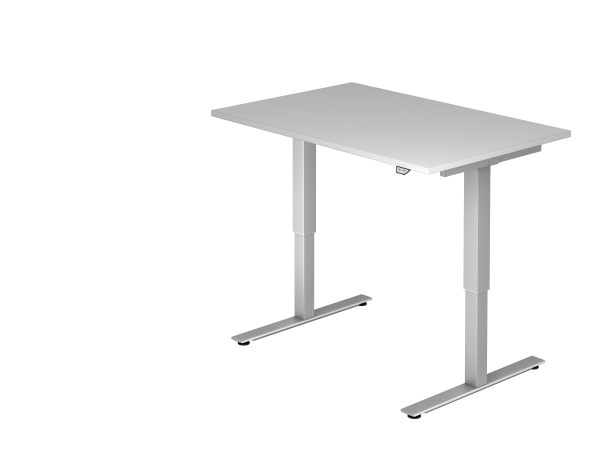 Sitz-Steh-Schreibtisch elektrisch 180x80cm Grau