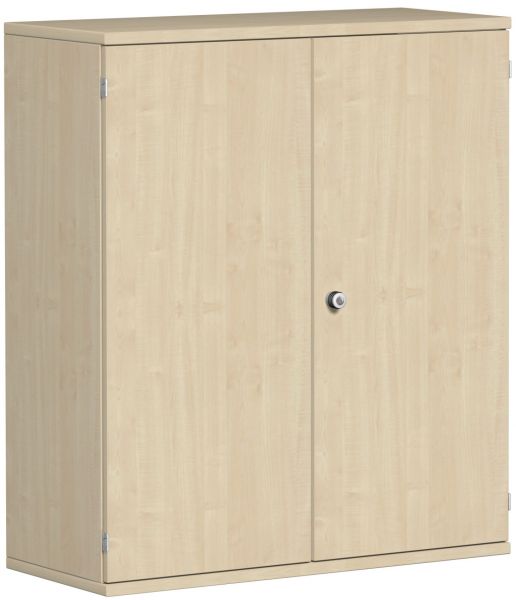 Flügeltürenschrank, 100x42x115cm, Ahorn