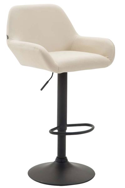 Barhocker Braga Kunstleder, creme