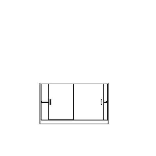 Schiebetürenschrank CONCEPT MODUL 120x80x42 cm