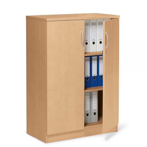 Flügeltürenschrank MULTI M 80x114,5x42 cm, Buche