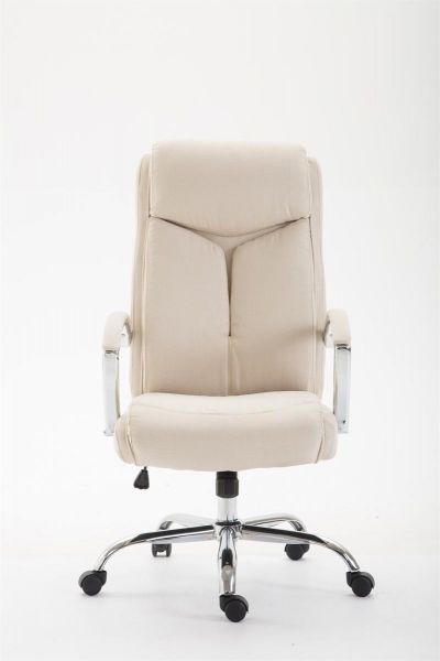 Bürostuhl Vaud Stoff, creme