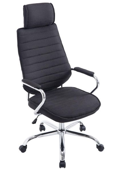 Bürostuhl Rako Stoff, schwarz
