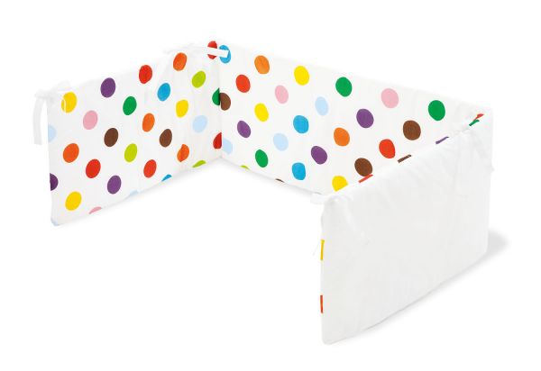 Nestchen für Kinderbetten 'Dots', bunt