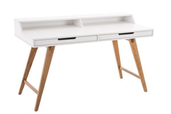 Schreibtisch Eaton 140 cm, weiß