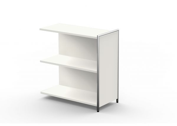 Anbau-Sideboard Artline 78x38x78 cm, Weiß