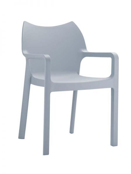 Stuhl DIVA, hellgrau