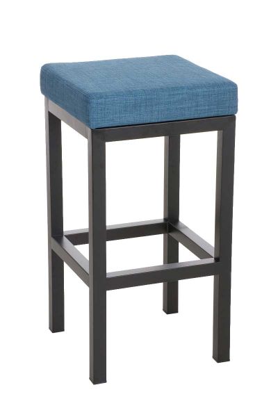 Barhocker Taylor B80 Stoff, blau