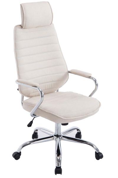 Bürostuhl Rako Stoff, beige