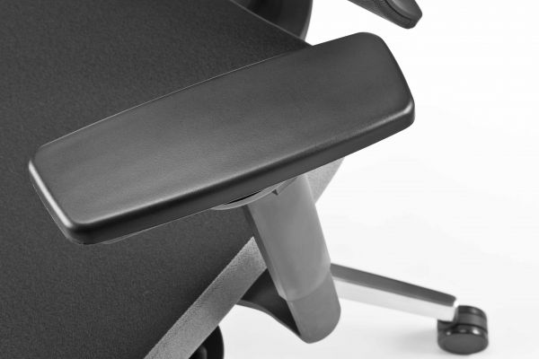 Bürodrehstuhl Premium2 mit Netzrücken Schwarz
