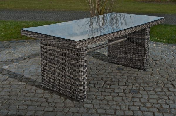 Tisch Fontana, grau-meliert