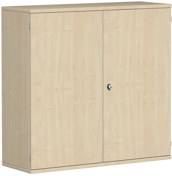 Flügeltürenschrank, 120x42x115cm, Ahorn