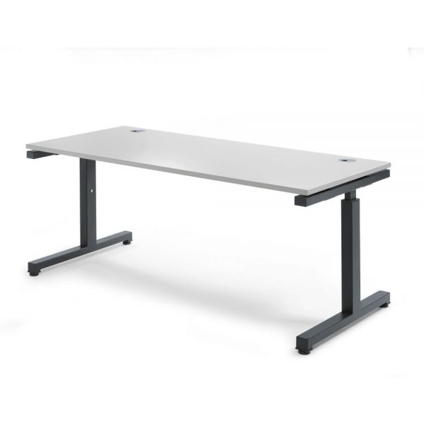 Schreibtisch Rechteck Comfort MULTI 2.0 180x80x68-82 cm