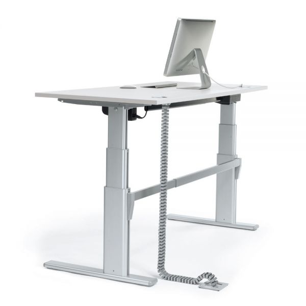 Sitz-/Stehtisch Comfort MULTI M 120x80x65,5-130 cm, Weiß