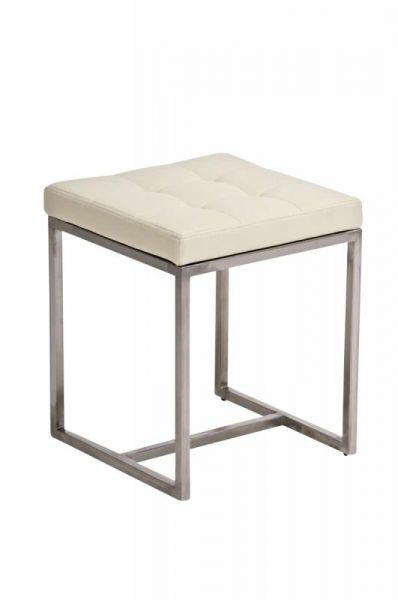 Sitzhocker Barci, creme