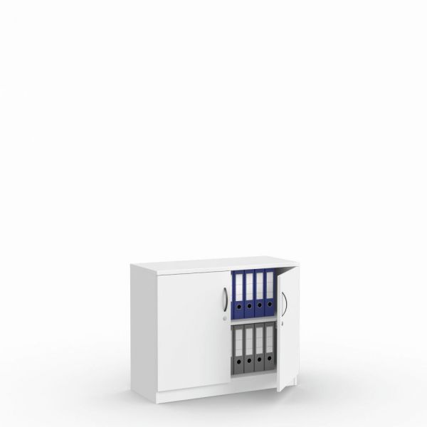 Flügeltürenschrank MULTI M 100x80,5x42 cm, Weiß