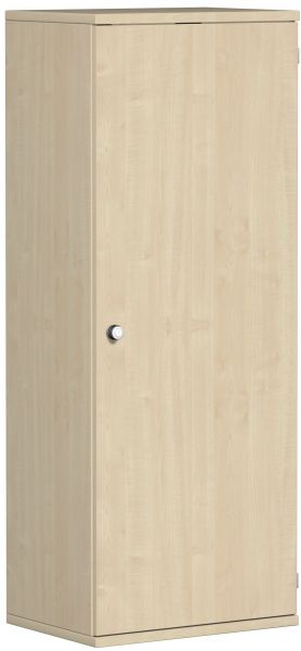 Garderobenschrank mit ausziehbarem Garderobenhalter, 60x42x154cm, Ahorn