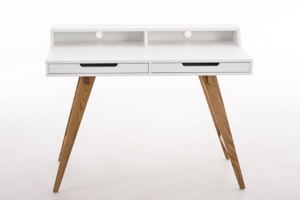 Schreibtisch Eaton 110 cm, weiß