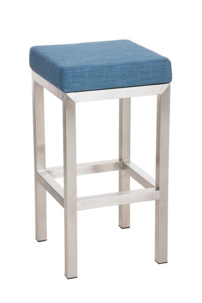 Barhocker Taylor E85 Stoff, blau