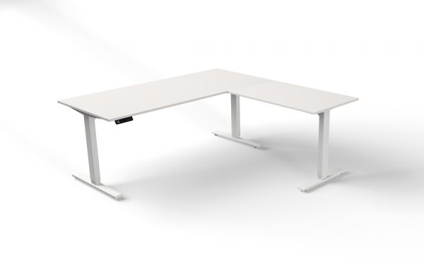 Kerkmann Steh-/Sitztisch Move 3, elektr. höhenverstellbar, mit Anbautisch