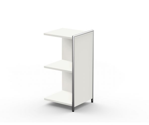 Anbau-Sideboard Artline 39x38x78 cm, Weiß