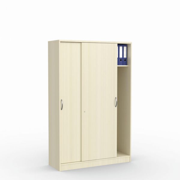 Schiebetürenschrank MULTI M 120x183,5x42 cm, Ahorn